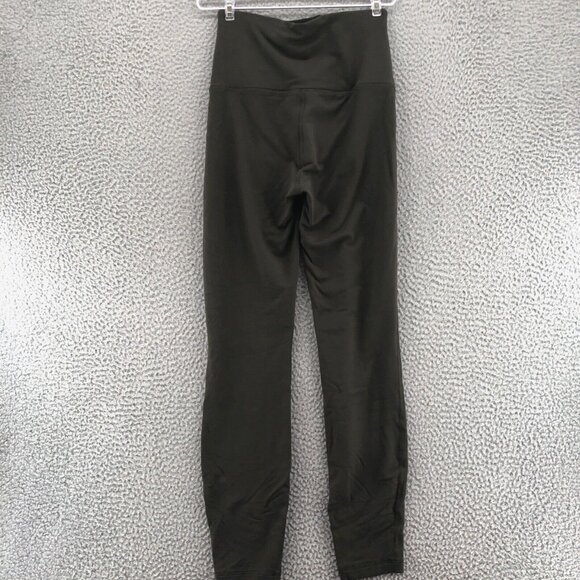 Lululemon Wunder Lounge Leggings Womens 4 Dark Olive Super High Rise Tight Gym - Picture 3 of 13